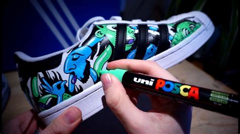 adidas superstar instappers maken|Custom Adidas Superstar Trainers (using paint pens) .